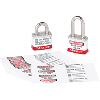 Zenex Thermoplastic Photo Padlock Identification Labels Pronet Distribution