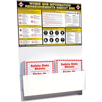 GHS Information Stations, English & French, Binders Included Pronet Distribution