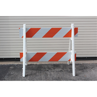 Barricades, A-Frame, 28.6" L x 40" H, Orange/White Pronet Distribution