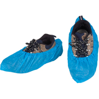 Couvre-chaussures CPE, T-Grand, Poly&eacute;thyl&egrave;ne, Bleu Pronet Distribution