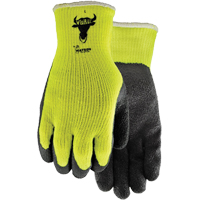 Gants Visibull 330, 7/Petit, R&ecirc;vetement Latex de caoutchouc, Enveloppe en Polyester Pronet Distribution