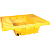 Contenant de confinement Ultra-Rack Sump, 51,5'' lo x 51,5'' la x 12" ha, 66 gal. US Capacit&eacute; Pronet Distribution