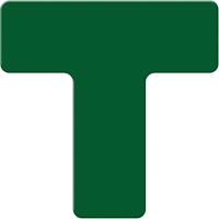 Marqueurs all&eacute;g&eacute;e/5S Armor Stripe, T, 6" lo x 6" la, Vert, Plastique Pronet Distribution