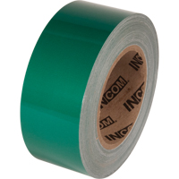 Tuff Mark&reg; Floor Marking Tape, 4" x 100', Polyester, Green Pronet Distribution