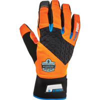 Gants utilitaires thermiques haute visibilit&eacute; performants et &eacute;tanches ProFlex 818WP, Paume Polyur&eacute;thane, Taille Petit Pronet Distribution