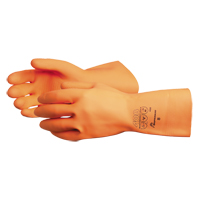 Gants de poids lourds 408, Taille Petit/7, 13" lo, Latex, Doublure en Ouat&eacute;e, 30 mils Pronet Distribution