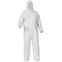Kleenguard A35 Coveralls, Small, White, Microporous Pronet Distribution