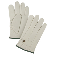 Premium Ropers Gloves, Medium, Grain Cowhide Palm Pronet Distribution