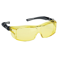 Lunettes de s&eacute;curit&eacute; s&eacute;rie Extra OTG Dynamic, Lentille Ambr&eacute;e, Antibu&eacute;e/Anti-&eacute;gratignures, ANSI Z87+/R&eacute;pond ou surpasse la norme CSA Z94.3 Pronet Distribution