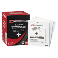 Gaze Dynamic, Tampon, 2" lo x 2" la, St&eacute;rile, Dispositif m&eacute;dical Classe 1 Pronet Distribution