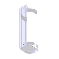 Support en plastique pour v&eacute;hicule de solution Bio Med Wash Dynamic Pronet Distribution