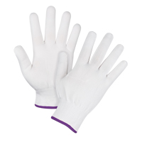 Seamless String Knit Gloves, Polyester, 15 Gauge, Ladies/X-Small Pronet Distribution