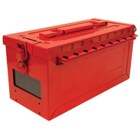 Small Group Lock Box, Red Pronet Distribution
