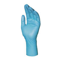 Gants jetables Solo Ultra 997, T-Grand, Nitrile, 4 mils, Sans poudre, Bleu Pronet Distribution