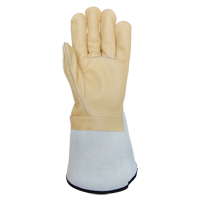 Lineman's Gloves, Small, Grain Cowhide Palm Pronet Distribution