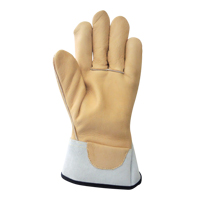Lineman's Gloves, Small, Grain Cowhide Palm Pronet Distribution