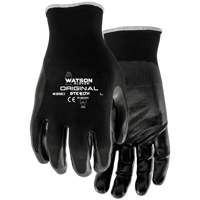 Gants enduits Stealth Original, 7/Petit, R&ecirc;vetement Nitrile, Calibre 13, Enveloppe en Nylon Pronet Distribution