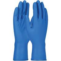 Grippaz Gloves, Small, Nitrile, 8-mil, Powder-Free, Blue Pronet Distribution