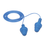 Bouchons d'oreilles d&eacute;tectables E-A-Rsoft UltraFit, Avec cordon, R&eacute;gulier, Vrac - Sac en poly, NRR dB 25 Pronet Distribution