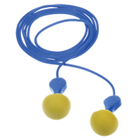 Bouchons d'oreilles d&eacute;tectables E-A-Rsoft Express Pod, Avec cordon, R&eacute;gulier, Vrac - Sachet coussin, NRR dB 23 Pronet Distribution