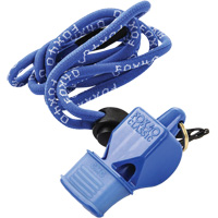 Sifflet classique bleu avec longe Pronet Distribution