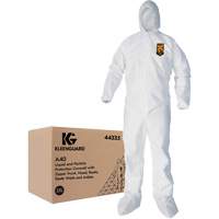 Kleenguard A40 Coveralls, 2X-Large, White, Microporous Pronet Distribution