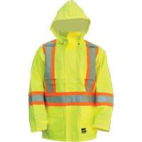 Open Road Jacket, Polyester/Polyurethane, High Visibility Lime-Yellow, Small Pronet Distribution
