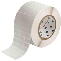 Glossy Rating Plate Labels, Metalized Polyester, 1" L x 0.5" H, Silver Pronet Distribution
