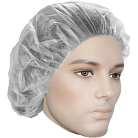 Bonnets bouffants, Polypropyl&egrave;ne, 18", Blanc Pronet Distribution