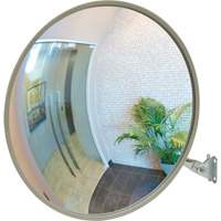Convex Mirror with Telescopic Arm, Indoor/Outdoor, 12" Diameter Pronet Distribution