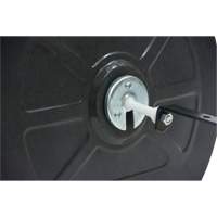 Roundtangular Convex Mirror with Bracket, 12" H x 18" W, Indoor/Outdoor Pronet Distribution