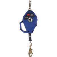 Smart Lock Self-Retracting Lifeline, 30', Galvanized Steel, Swivel Pronet Distribution