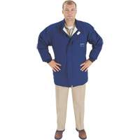 Arc Flash Jacket, Medium, Blue, 40 cal/cm² Pronet Distribution
