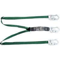 V-Series Lanyard, 6', Snap Hook Center, Snap Hook Leg Ends, Polyester Pronet Distribution