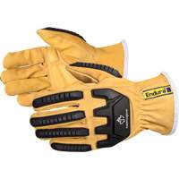 Endura&reg; Anti-Impact Driver's Gloves, X-Small, Grain Goatskin Palm, Kevlar&reg; Inner Lining Pronet Distribution