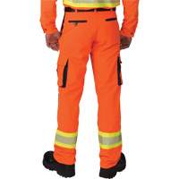Ripstop High-Visibility Cargo Pants, Polyester, 28, High Visibility Orange Pronet Distribution