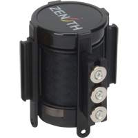 Cassette de ruban magn&eacute;tique pour barri&egrave;re de contr&ocirc;le des foules personnalis&eacute;e, 12', Ruban Noir Pronet Distribution