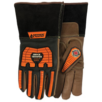 Gants 5785G Shock Trooper, T-petit, Paume en Ch&egrave;vre, Poignet Manchette Pronet Distribution
