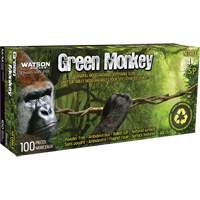 Gants 5559PF Green Monkey, Petit, Nitrile, 4 mils, Sans poudre, Vert Pronet Distribution