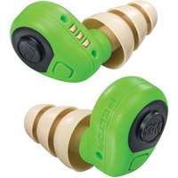 Bouchons d'oreilles &eacute;lectroniques Peltor, Sans cordon, Paire - Boîtier en plastique, 23 dB NRR, Grand/Moyen/Petit Pronet Distribution