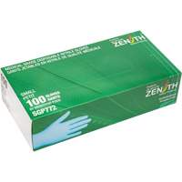 Gants jetables de calibre m&eacute;dical r&eacute;sistants &agrave; la perforation, Petit, Nitrile, 4,5 mils, Sans poudre, Bleu, Classe 2 Pronet Distribution