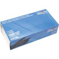 Gants jetables de calibre m&eacute;dical r&eacute;sistants &agrave; la perforation, T-Grand, Nitrile, 5 mils, Sans poudre, Noir, Classe 2 Pronet Distribution