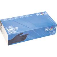 Puncture-Resistant Medical-Grade Disposable Gloves, 2X-Large, Nitrile, 5-mil, Powder-Free, Black, Class 2 Pronet Distribution