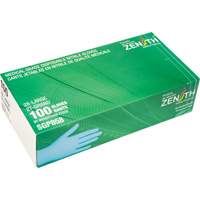 Gants jetables de calibre m&eacute;dical r&eacute;sistants &agrave; la perforation, 2T-Grand, Nitrile, 3,5 mils, Sans poudre, Bleu, Classe 2 Pronet Distribution