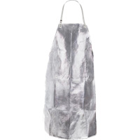 Heat Resistant Apron with Strap, 24" W x 36" L, Aluminized Kevlar&reg; Pronet Distribution