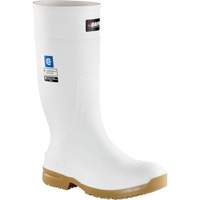 Slip Resistant Boots, Rubber, Steel Toe, Size 4 Pronet Distribution