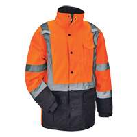Parka thermique GloWear 8384 de Type R, Orange haute visibilit&eacute;, Grand Pronet Distribution