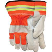 Gants d'ajusteur Flashback, Grand, Paume en Cuir fleur de buffle Pronet Distribution