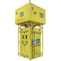 Enclosed Outdoor Gravity Fed Safety Shower Pronet Distribution