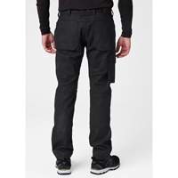 Oxford Service Pants, Poly-Cotton, Black, Size 30, 30 Inseam Pronet Distribution